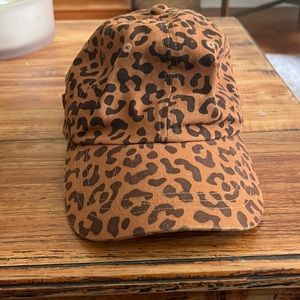 Cheetah print hat